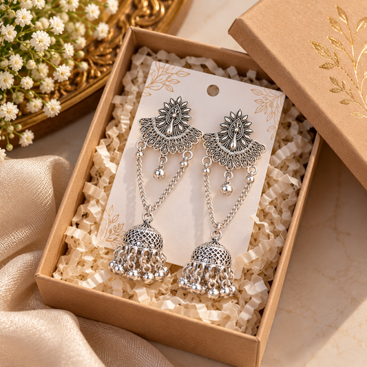 Oxidised Jhumke for Women